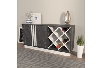 Dasina Konsolbord 148 cm - Hvid/Sort - Opbevaring - Opbevaringsmøbler - Skænke & sideboards