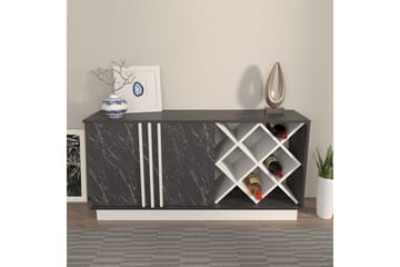 Dasina Konsolbord 148 cm - Hvid/Sort - Opbevaring - Opbevaringsmøbler - Skænke & sideboards