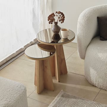 Dasina sidebord 2 dele 50 cm - Bronzie/Safir Eg - Møbler - Borde - Aflastningsbord - Indskudsborde