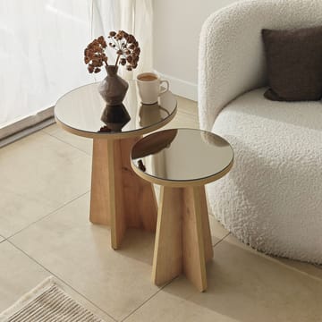 Dasina sidebord 2 dele 50 cm - Bronzie/Safir Eg - Møbler - Borde - Aflastningsbord - Indskudsborde