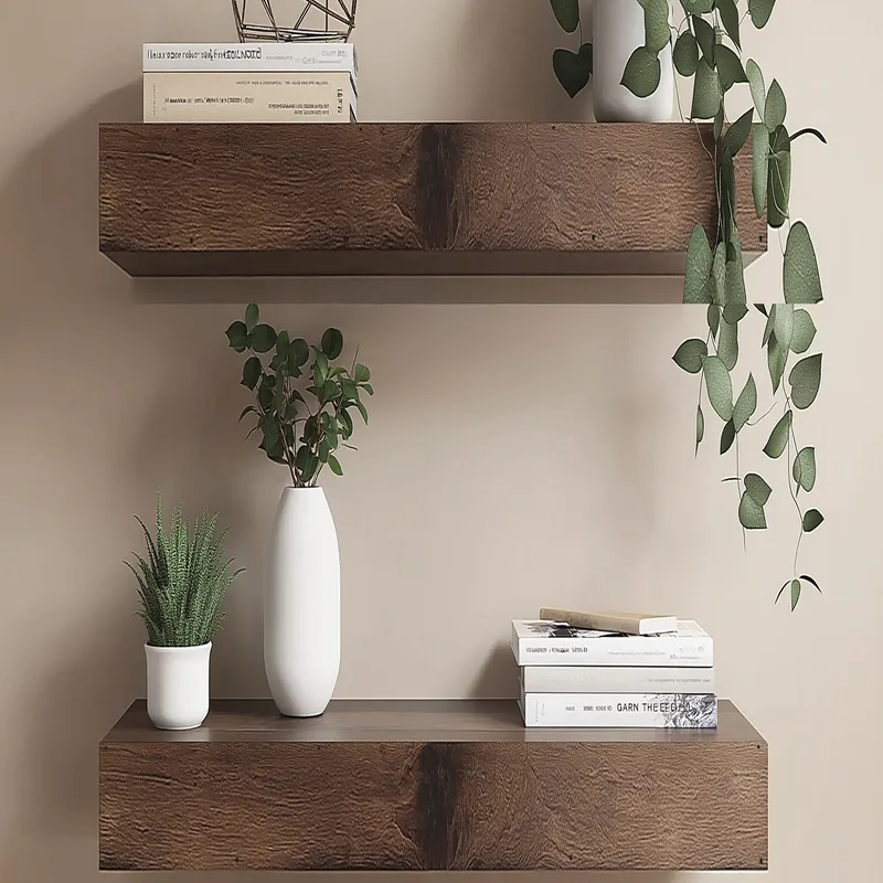 Dekorativ væghylde i træ Hanah Home Rafect (13 x 40 x 11 cm), undefined