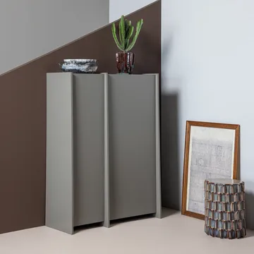 Dekorativt sidebord Axu 35 cm udendørs - Blågrå - Møbler - Borde - Aflastningsbord - Lampebord