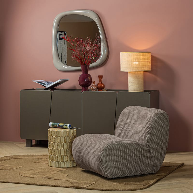 Dekorativt sidebord Axu 35 cm udendørs - Sand - Møbler - Borde - Aflastningsbord - Lampebord