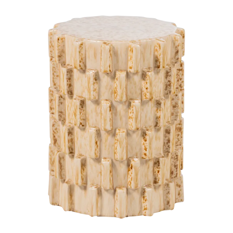 Dekorativt sidebord Axu 35 cm udendørs, Sand