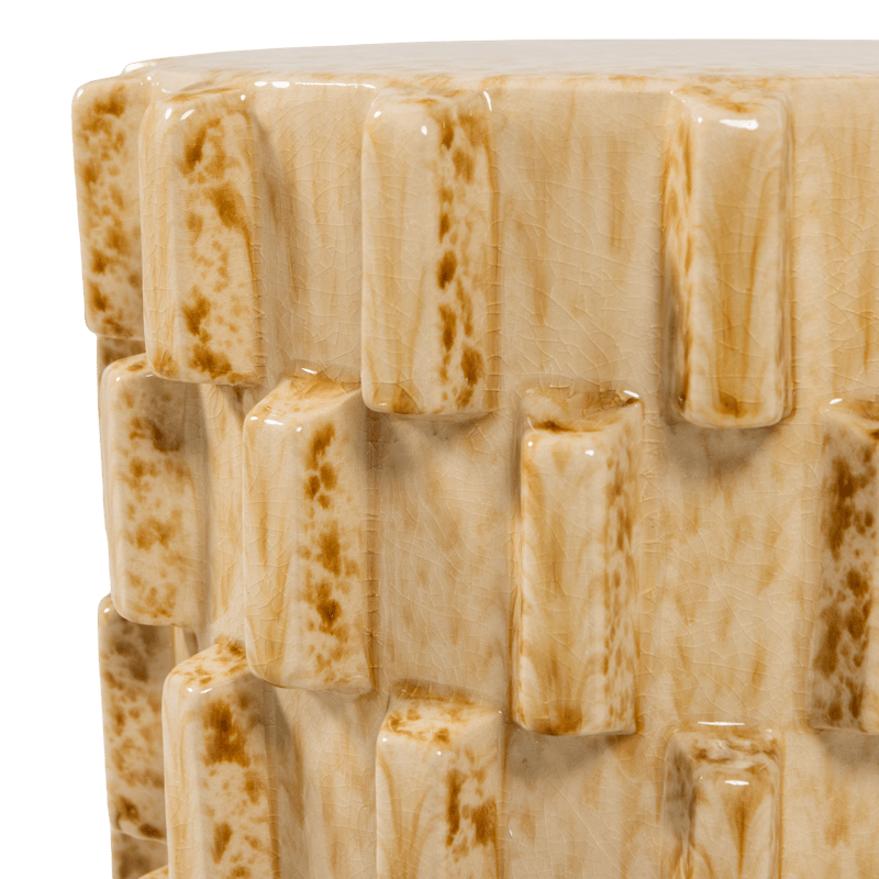 Dekorativt sidebord Axu 35 cm udendørs - Sand - Møbler - Borde - Aflastningsbord - Lampebord