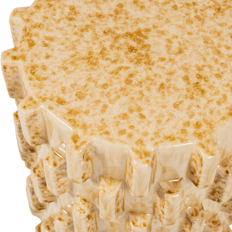 Dekorativt sidebord Axu 35 cm udendørs - Sand - Møbler - Borde - Aflastningsbord - Lampebord