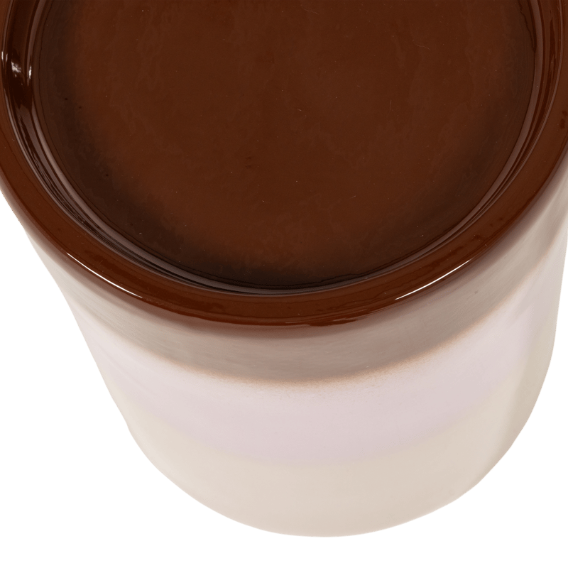 Dekorativt sidebord Ollo - Rosa/Brun farvegradient - Møbler - Borde - Aflastningsbord - Lampebord