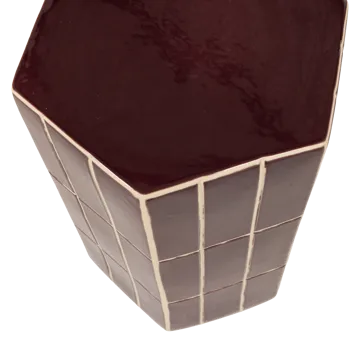 Dekorativt sidebord Plu 30 cm udendørs - Lilla - Møbler - Borde - Aflastningsbord - Lampebord