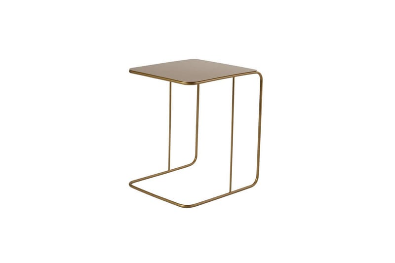 Dera Sidebord 47 cm - Guld - Møbler - Borde - Aflastningsbord - Lampebord