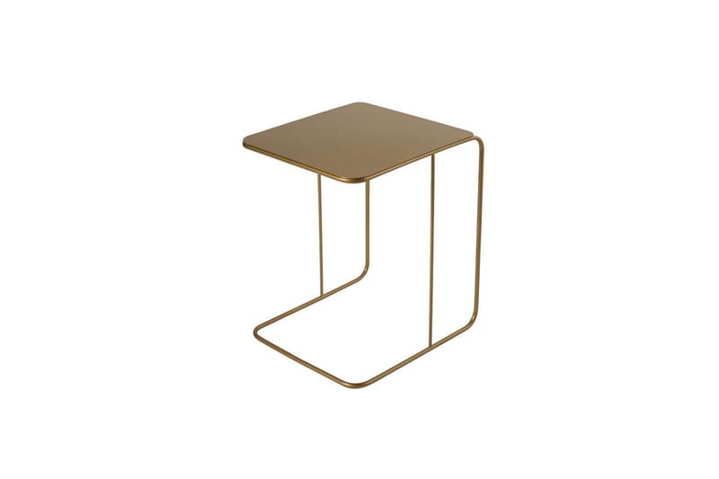 Dera Sidebord 47 cm - Guld - Møbler - Borde - Aflastningsbord - Lampebord