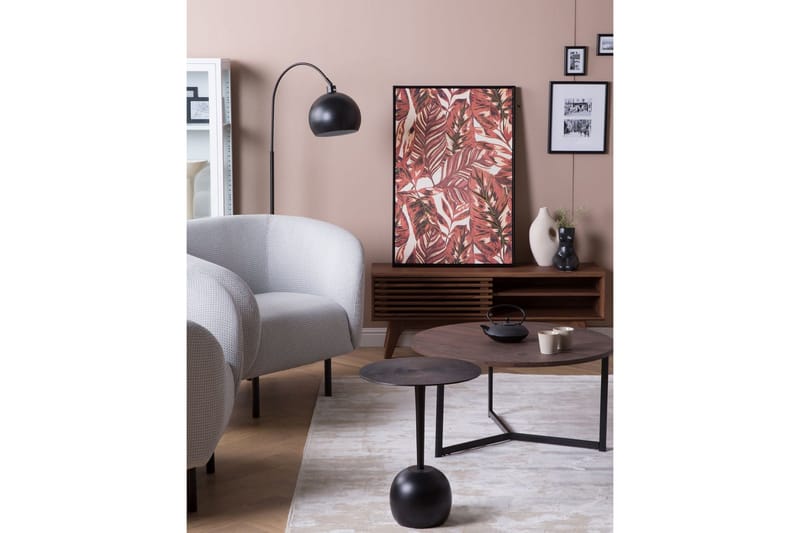 Deshi Sidebord 40 cm - Sort - Møbler - Borde - Aflastningsbord - Lampebord