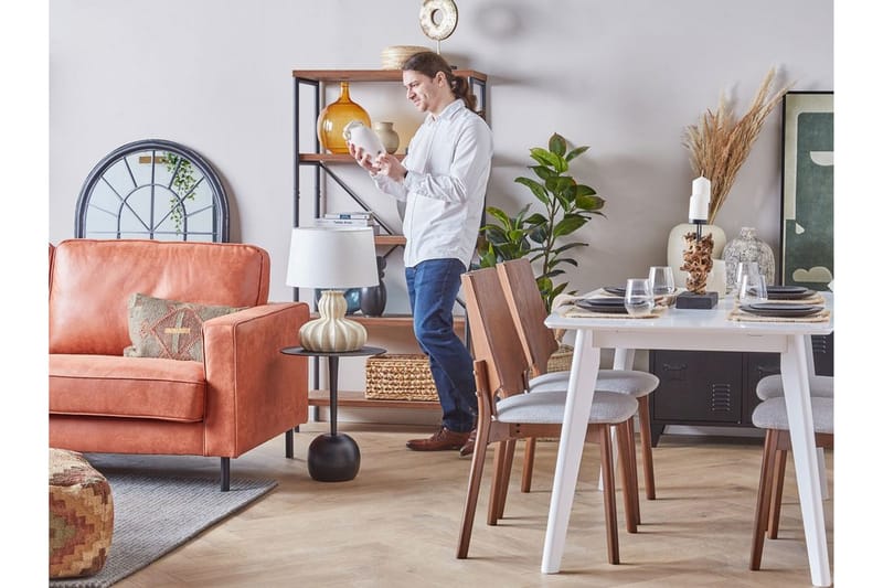 Deshi Sidebord 40 cm - Sort - Møbler - Borde - Aflastningsbord - Lampebord