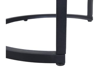 Dixie sæt 2 stk 37 | 37 cm - Sort - Møbler - Borde - Aflastningsbord - Indskudsborde