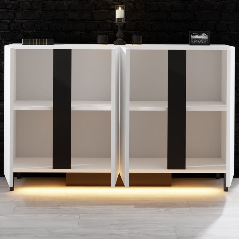 Djarhint Konsolbord 127 cm - Hvid - Møbler - Borde - Aflastningsbord - Entrébord