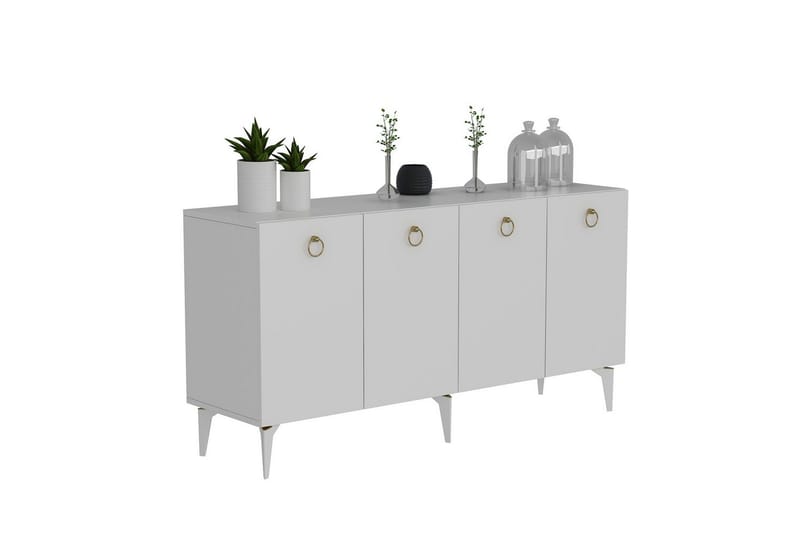 Drop Konsolbord 150 cm - Hvid - Møbler - Borde - Aflastningsbord - Entrébord