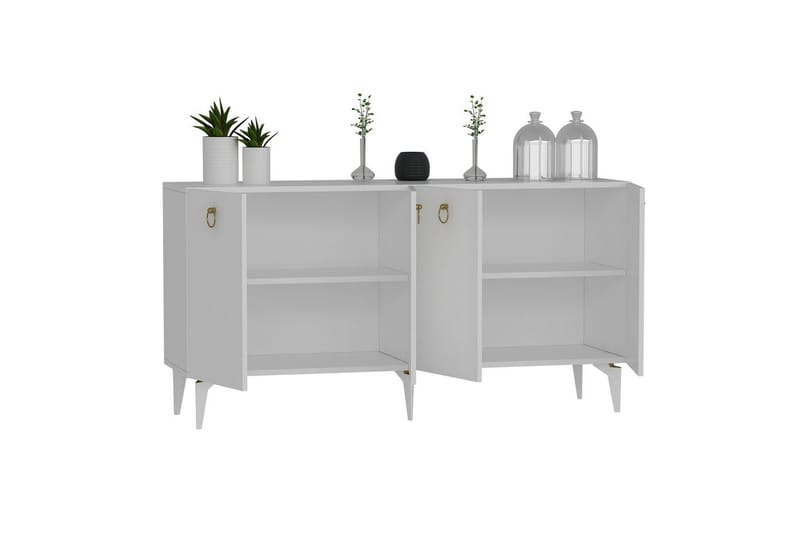 Drop Konsolbord 150 cm - Hvid - Møbler - Borde - Aflastningsbord - Entrébord