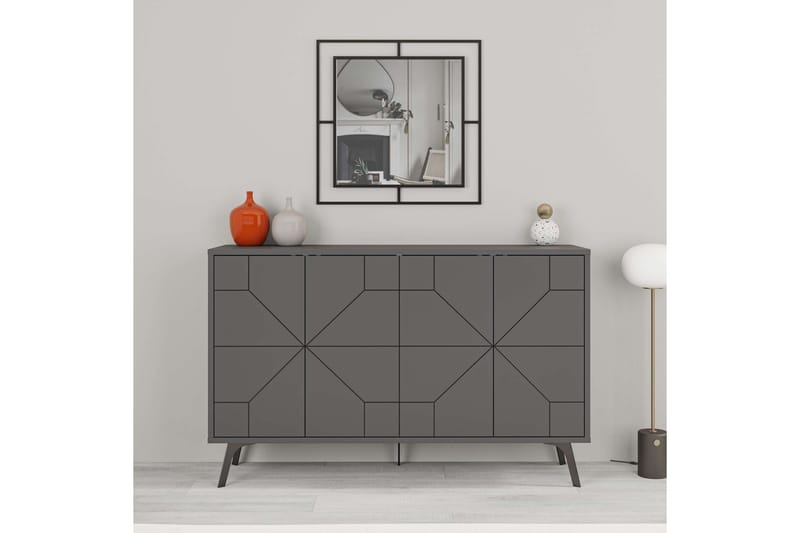 Dune Konsolbord 123 cm - Antracit - Møbler - Borde - Aflastningsbord - Entrébord