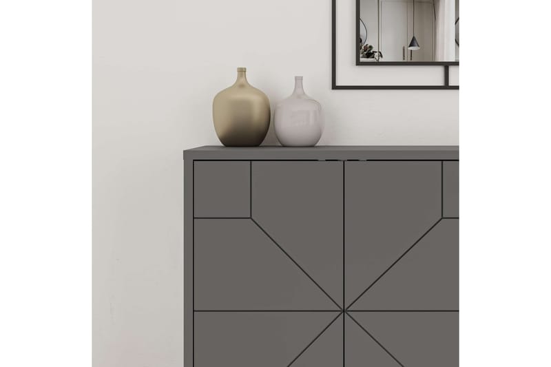 Dune Konsolbord 123 cm - Antracit - Møbler - Borde - Aflastningsbord - Entrébord