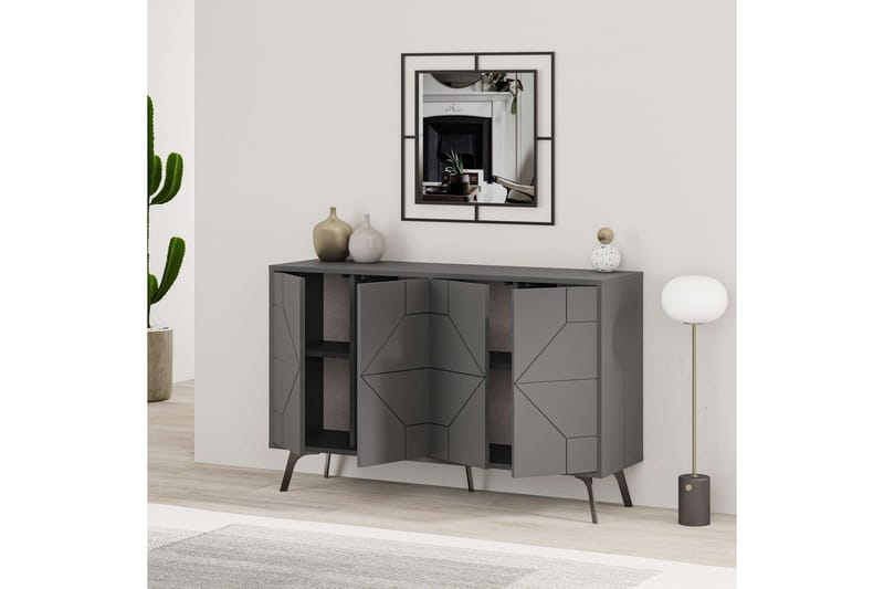 Dune Konsolbord 123 cm - Antracit - Møbler - Borde - Aflastningsbord - Entrébord