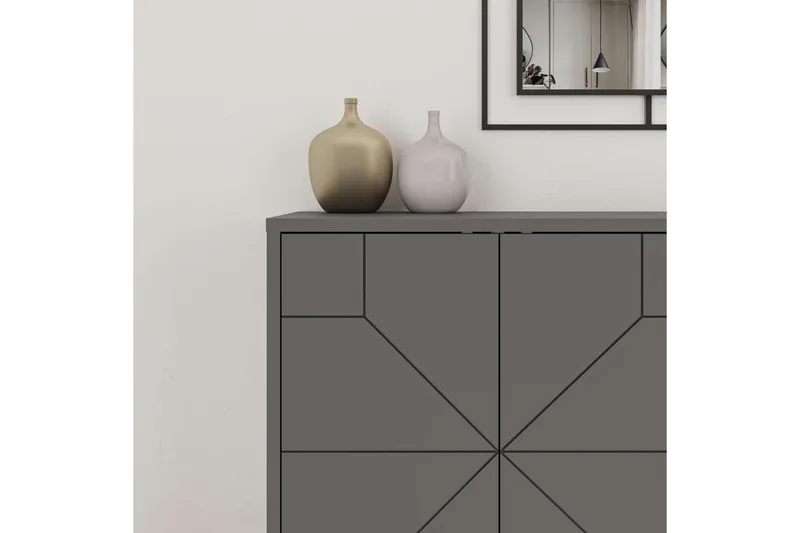 Dune Konsolbord 123 cm - Antracit - Møbler - Borde - Aflastningsbord - Entrébord