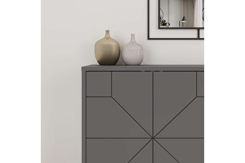 Dune Konsolbord 123 cm - Antracit - Møbler - Borde - Aflastningsbord - Entrébord