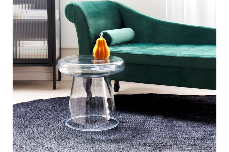 Dyanne Sidebord 39 cm - Transparent - Møbler - Borde - Aflastningsbord - Lampebord