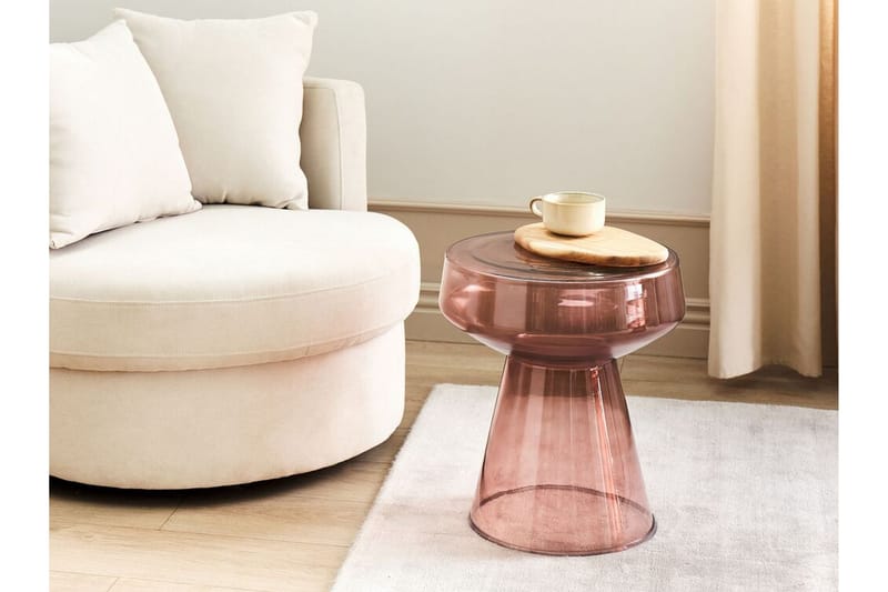 Dytto Sidebord 37 cm - Rød - Møbler - Borde - Aflastningsbord - Lampebord