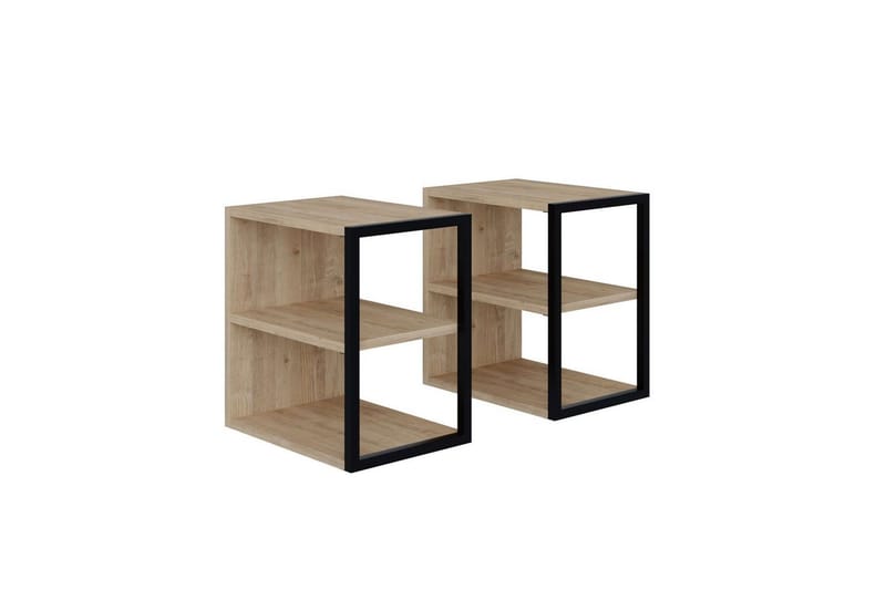 Echo Sidebord 30 cm - Grå - Møbler - Borde - Aflastningsbord - Lampebord