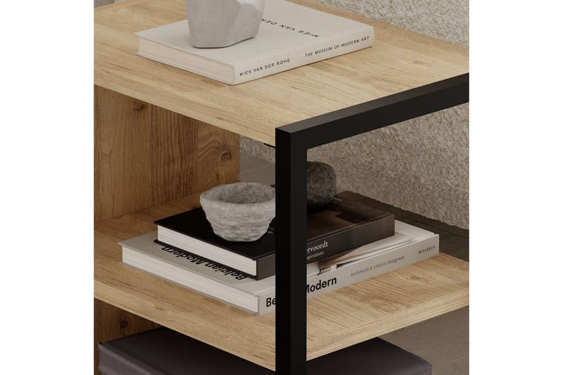 Echo Sidebord 30 cm - Grå - Møbler - Borde - Aflastningsbord - Lampebord