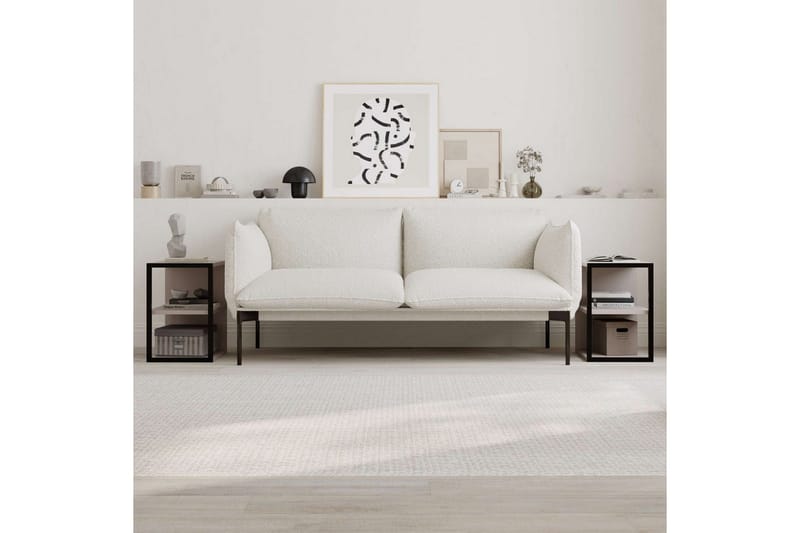 Echo Sidebord 30 cm - Sand - Møbler - Borde - Aflastningsbord - Lampebord