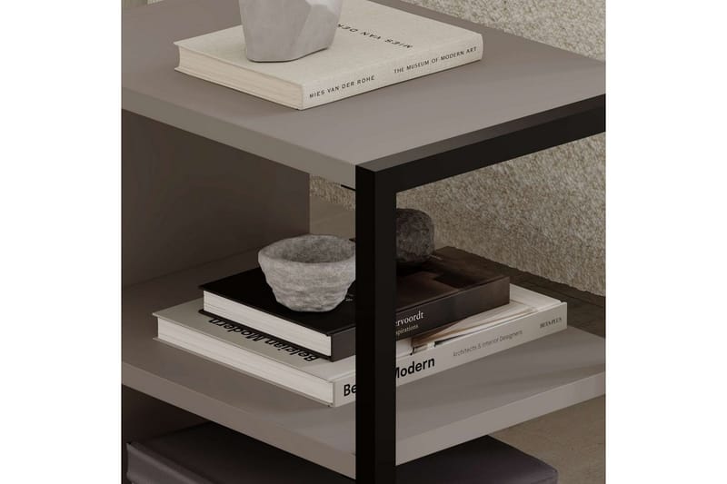 Echo Sidebord 30 cm - Sand - Møbler - Borde - Aflastningsbord - Lampebord
