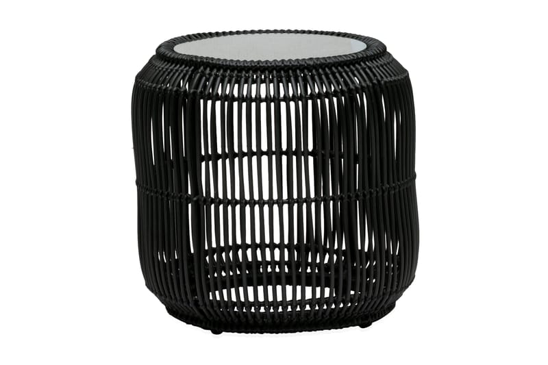 Edanäs Bord Rundt 35 cm Sort - Hillerstorp - Møbler - Borde - Aflastningsbord