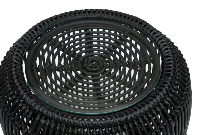 Edanäs Bord Rundt 35 cm Sort - Hillerstorp - Møbler - Borde - Aflastningsbord