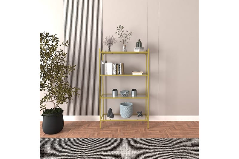 Edilberta Bogreol 80 cm, Guld