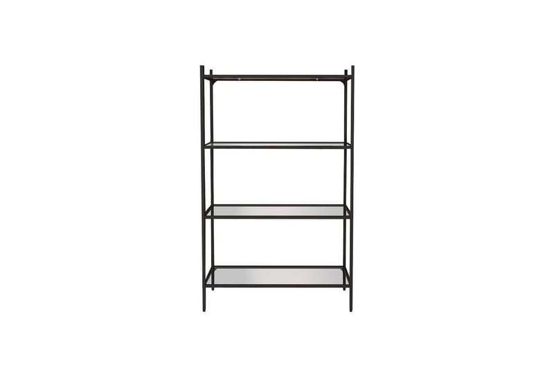 Edilberta Bogreol 80 cm - Sort - Opbevaring - Hylder & Reoler - Bogreol