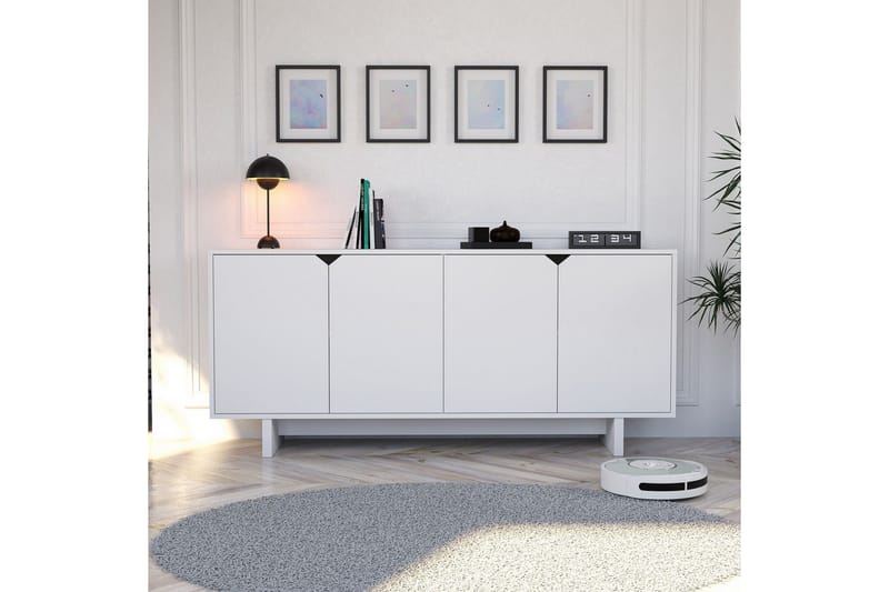 Edrion Konsolbord 180 cm - Hvid - Møbler - Borde - Aflastningsbord - Entrébord