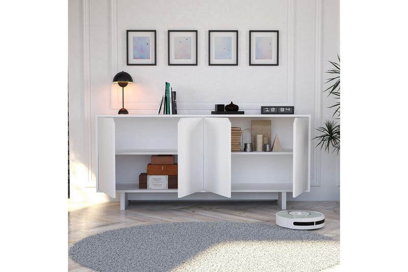 Edrion Konsolbord 180 cm - Hvid - Møbler - Borde - Aflastningsbord - Entrébord