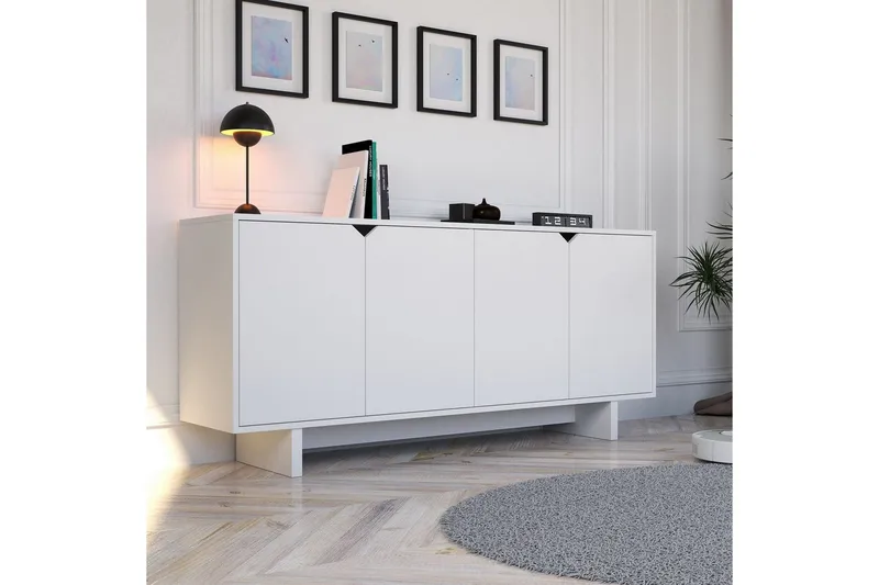 Edrion Konsolbord 180 cm - Hvid - Møbler - Borde - Aflastningsbord - Entrébord