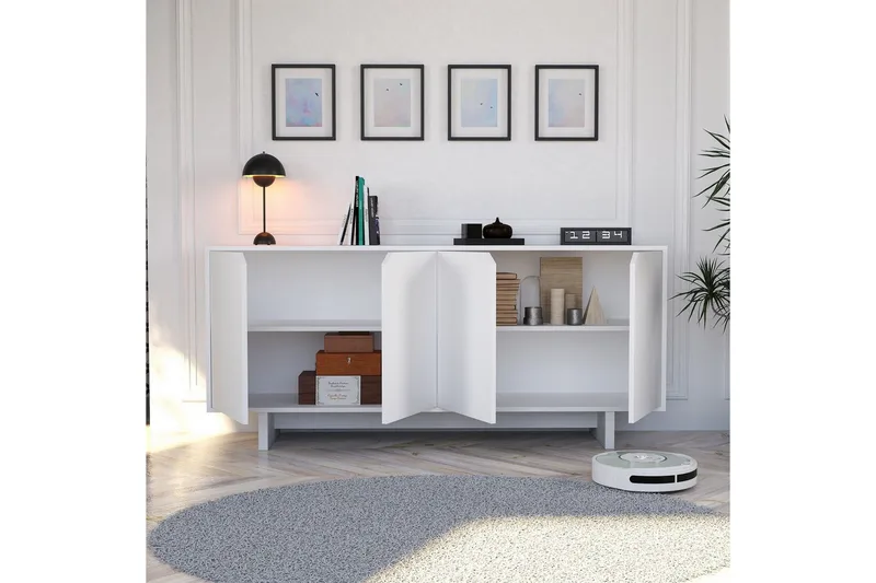 Edrion Konsolbord 180 cm - Hvid - Møbler - Borde - Aflastningsbord - Entrébord