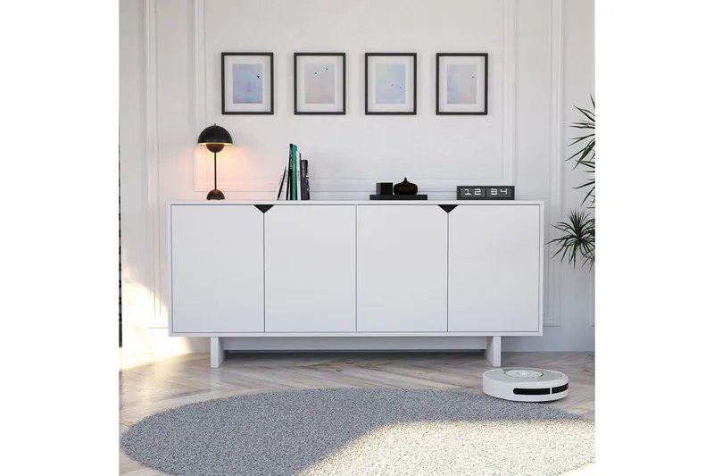 Edrion Konsolbord 180 cm - Hvid - Møbler - Borde - Aflastningsbord - Entrébord