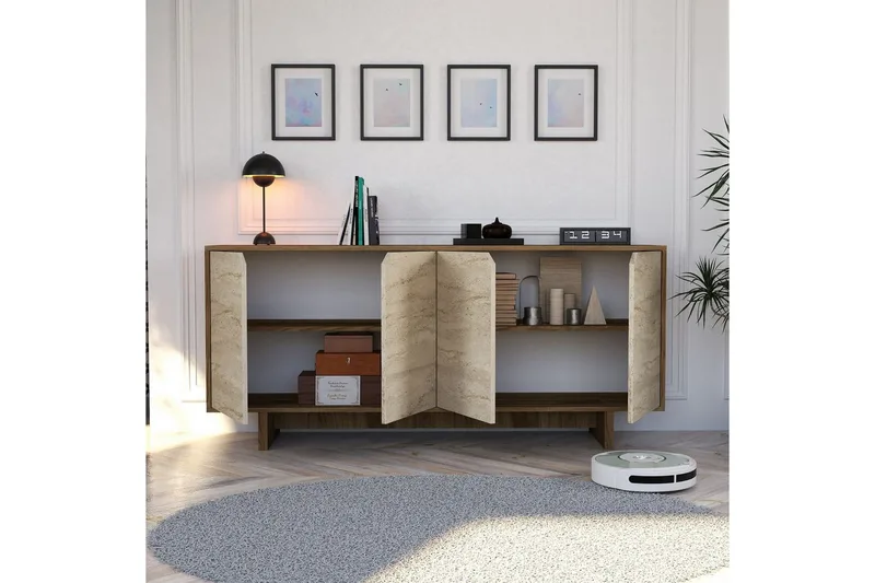 Edrion Konsolbord 180 cm - Natur - Møbler - Borde - Aflastningsbord - Entrébord