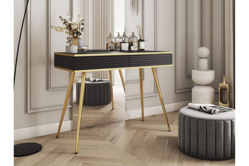 Edson Sidebord 102 cm - Sort - Møbler - Borde - Aflastningsbord - Lampebord