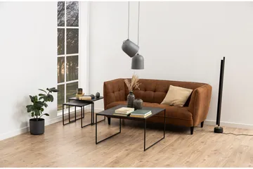 Elgrau Satsbord - Sort - Møbler - Borde - Aflastningsbord - Indskudsborde