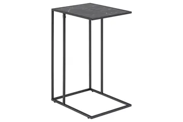 Elgrau Sidebord 43x43 cm - Sort - Møbler - Borde - Aflastningsbord - Lampebord