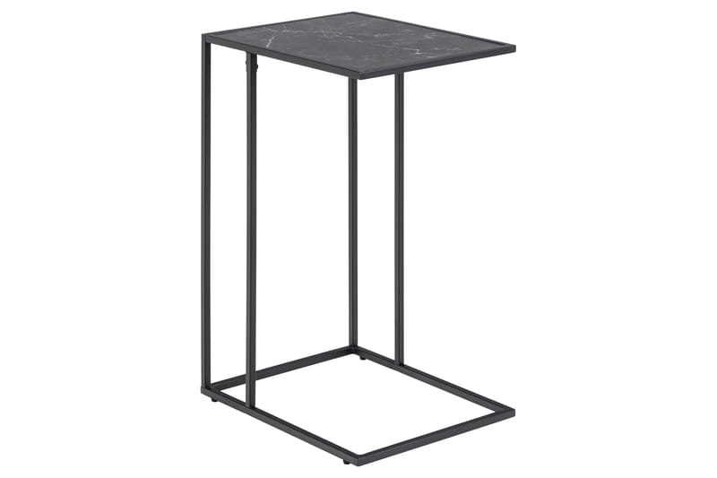Elgrau Sidebord 43x43 cm - Sort - Møbler - Borde - Aflastningsbord - Lampebord