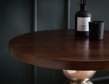 Elieri Sidebord 50 cm - mørkebrun og sølv - Møbler - Borde - Aflastningsbord - Konsolbord & sidebord