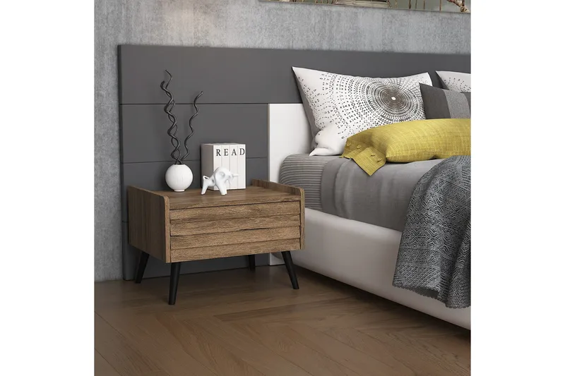 Elspet Natbord 60 cm, Valnød