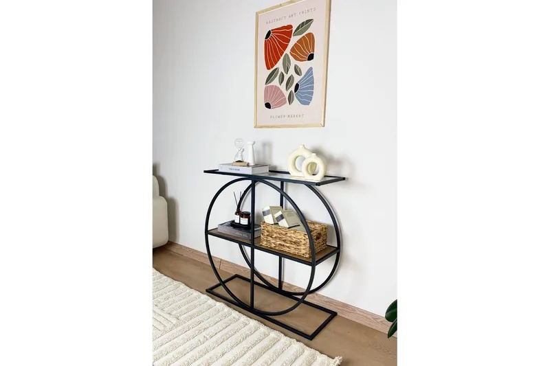 Ennuvolat Konsolbord 80 cm - Natur/Gennemsigtig - Møbler - Borde - Aflastningsbord - Entrébord