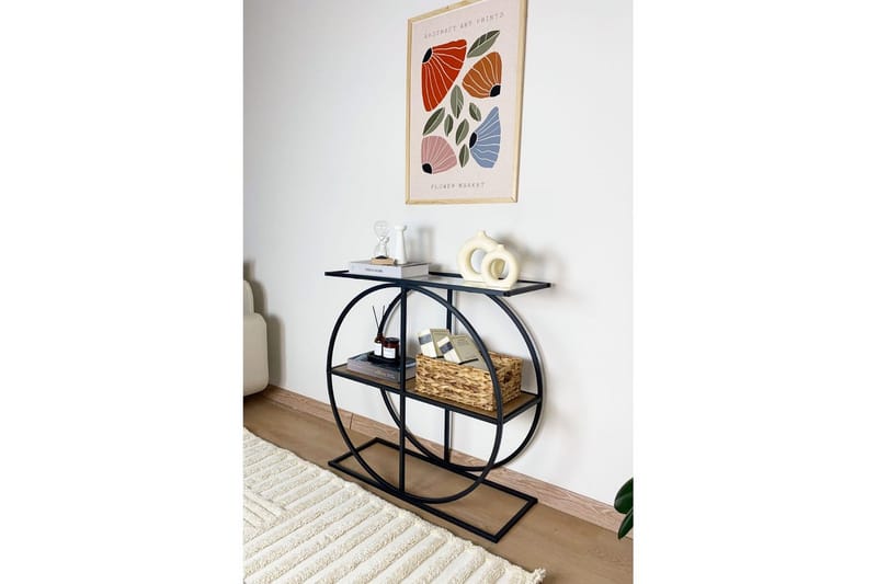 Ennuvolat Konsolbord 80 cm - Natur/Gennemsigtig - Møbler - Borde - Aflastningsbord - Entrébord