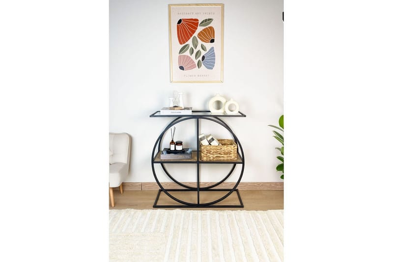 Ennuvolat Konsolbord 80 cm - Natur/Gennemsigtig - Møbler - Borde - Aflastningsbord - Entrébord